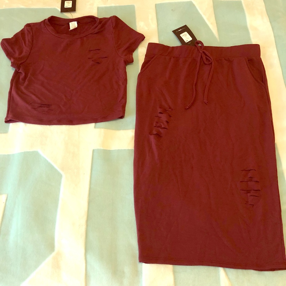 Two piece matching set